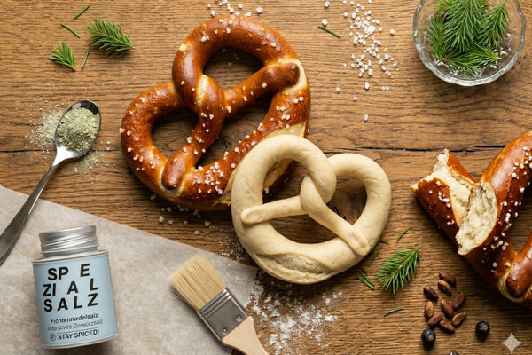 Fichtennadel Laugenbrezel selber machen!
