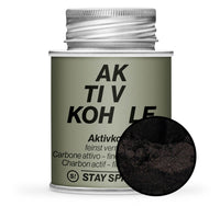Aktivkohle, Lebensmittelecht