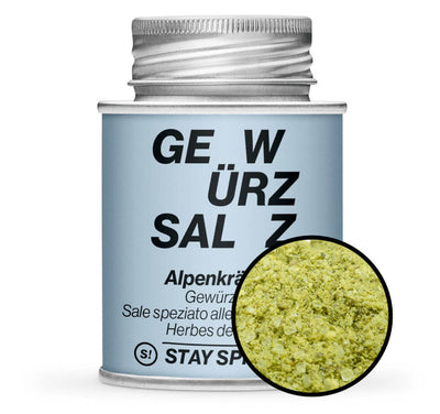 Alpenkräuter Gewürzsalz