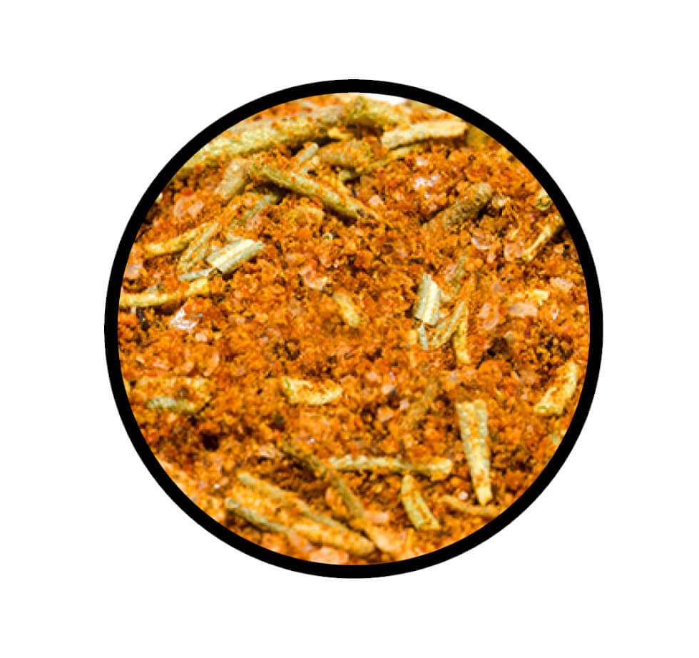 Beef Barbecue Rub - Detaillierte Nahaufnahme der Textur / Struktur