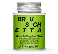 Bruschetta grüne Olive