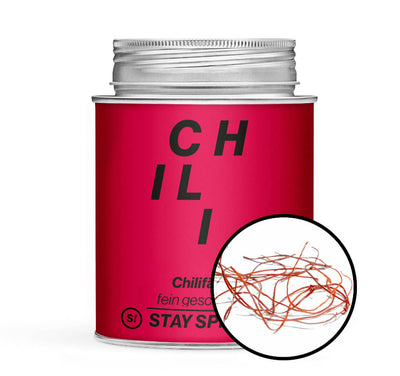 Chilifäden - "Chilistrings" - Chili fein geschnitten