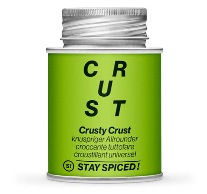 Crusty Crust Allrounder - Geschlossene hellgrüne Gewürzdose von STAY SPICED