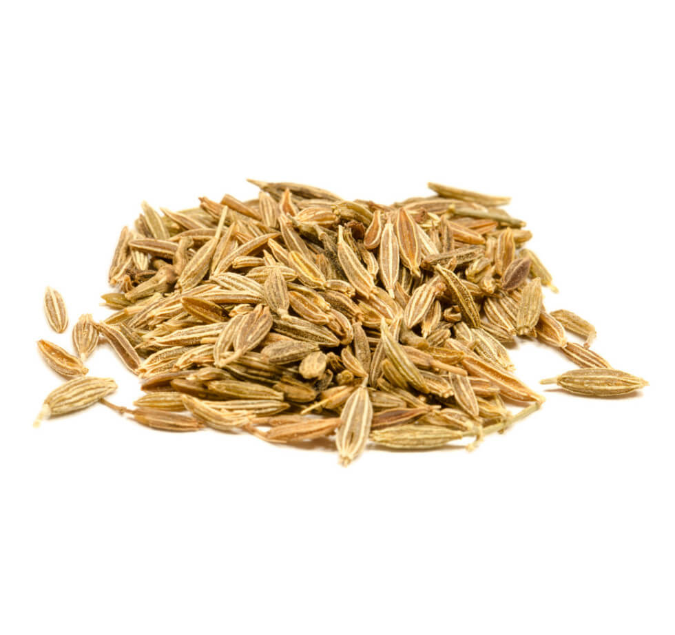 Ein kleiner Haufen ganzer Samen von Cumin - Kreuzkümmel - ganz von STAY SPICED! bei Chefkoch-Gewürze