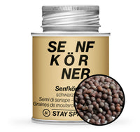 Senfkörner schwarzbraun, ganz