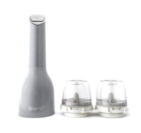 FinaMill – Pfeffermühle & Gewürzmühle in einem. 1 Mühle Stein-Grau, 2 Pods
