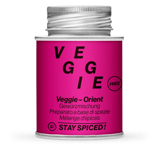 FREE Veggie Orient - Geschlossene pinke Gewürzdose von STAY SPICED