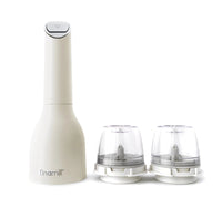 FinaMill – Pfeffermühle & Gewürzmühle in einem. 1 Mühle Farbe Soft-cream, 2 Pods