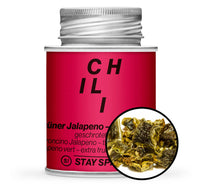 Jalapeno Chili, grün geschrotet 9mm - Extra Fruchtig!