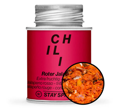 Jalapeno Chili, rot geschrotet 3mm - Extra Fruchtig