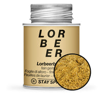 Lorbeerblätter fein-gemahlen