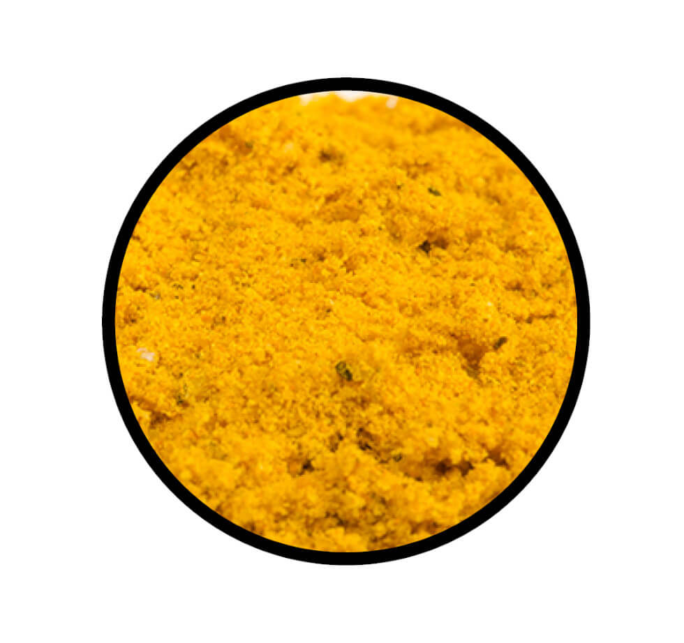 Madras Curry, kräftig & elegant - Detaillierte Nahaufnahme der Textur / Struktur