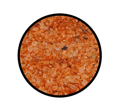 Magic Dust Red Barbecue Rub - Detaillierte Nahaufnahme der Textur / Struktur