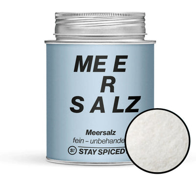 Meersalz fein - unbehandelt