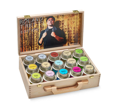 Roland Trettl MEDIUM | Gewürze Set | 15er Holzkiste
