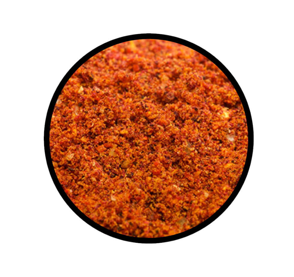 Roter Chiang Mai Curry - Detaillierte Nahaufnahme der Textur / Struktur