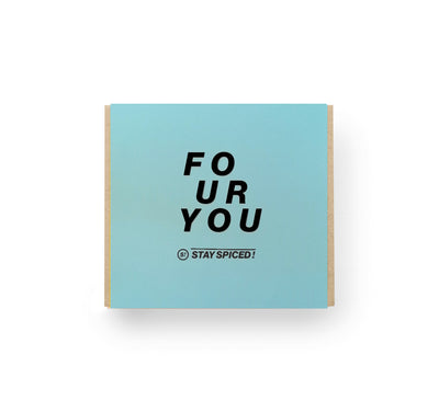 Four you | Gewürze Set | für 3er & 4er Geschenkbox