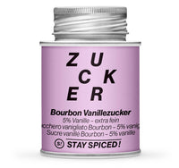 Vanillezucker 5% Bourbonvanille, Backzucker, extra-fein