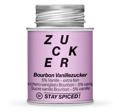 Vanillezucker 5% Bourbonvanille, Backzucker, extra-fein