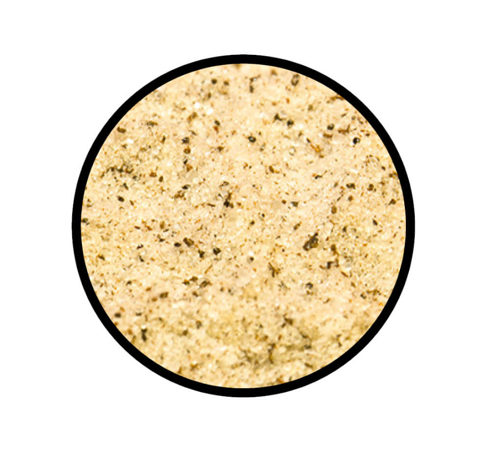 Vanillezucker 5% Tahiti Vanille - Detaillierte Nahaufnahme der Textur / Struktur