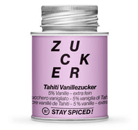 Vanillezucker 5% Tahiti Vanille, Backzucker, extra-fein