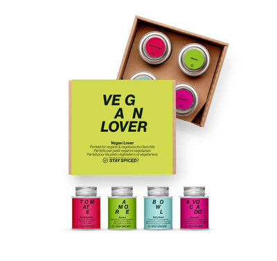 VEGAN LOVER | Gewürze Set | 4 Gewürze